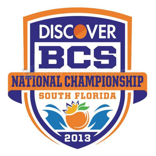 BCS Championship Game Primary Logos 2013 Iron-on Transfers (Heat Transfers) N3250